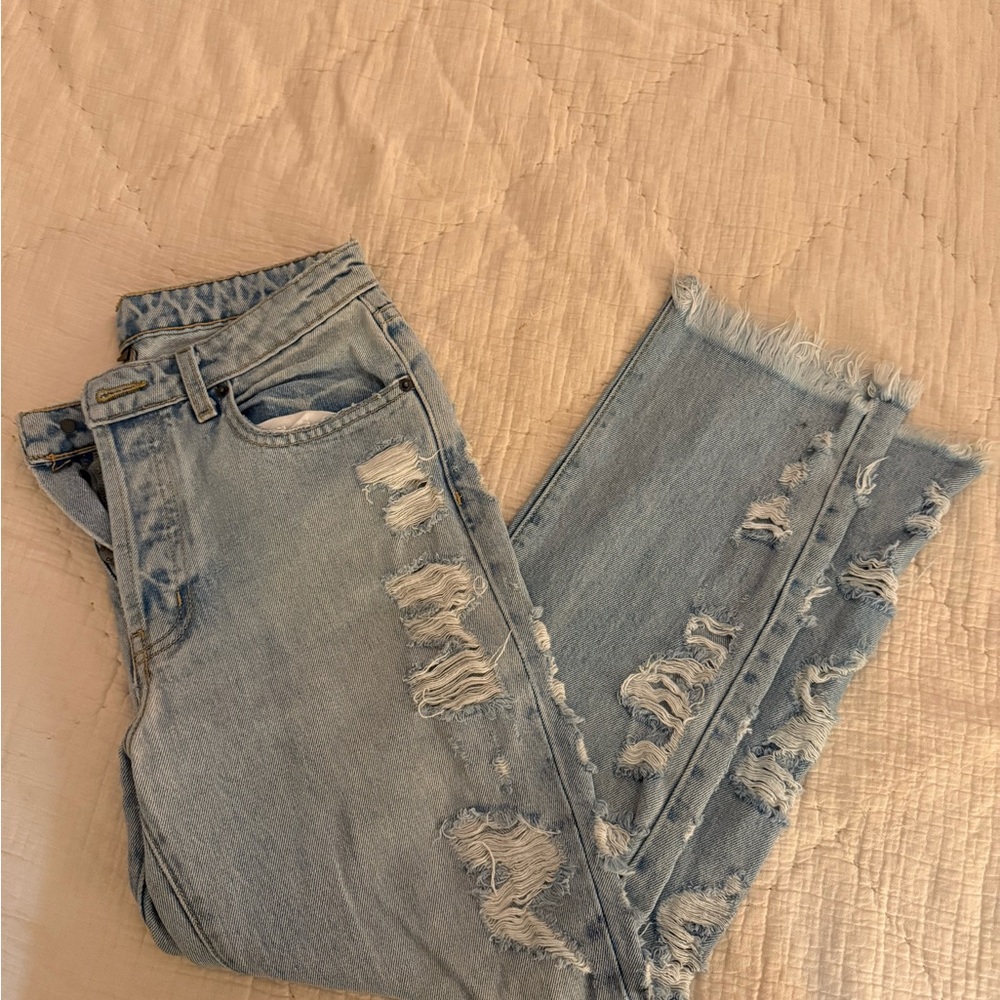 CARMAR LF Distressed Light Blue Women's Jeans